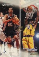 1998 Stadium Club CO-Signers #CO1 Kobe Bryant/Tim Duncan Basketball Card