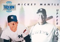 1993 Upper Deck Then & Now #TN17 Mickey Mantle Baseball Card