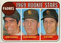 1969 Topps #637 Padres Rookies Baseball Card