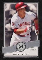 2016 Topps Museum Collection #10 Mike Trout Baseball Card