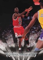 2007 Fleer Jordan Box Set-Playoff Highlights #PH4 Michael Jordan Basketball Card