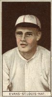1912 Brown Backgrounds Broadleaf #56 Louis Evans Baseball Card