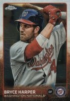 2015 Topps Chrome #81 Bryce Harper Baseball Card