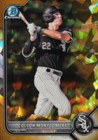 2022 Bowman Draft Chrome Sapphire Edition #BDC54 Colson Montgomery Gold Baseball Card