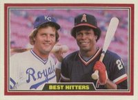 1981 Donruss #537 Best Hitters Baseball Card