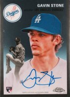 2023 Topps Chrome Platinum Anniversary Autographs #GS Gavin Stone Baseball Card