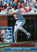 1992 Ultra #132 Juan Gonzalez Baseball Card