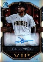 2025 Bowman Very Important Prospects Autographs #VIPLD Leo de Vries Baseball Card