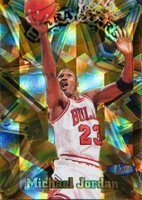 1997 Ultra Stars #1 Michael Jordan Gold Basketball Card