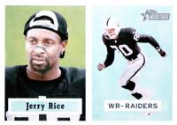 2002 Topps Heritage  #30 Jerry Rice Football Card