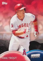 2016 Topps Spring Fever #SF-1 Mike Trout Baseball Card