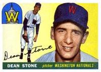 1955 Topps #60 Dean Stone Baseball Card