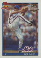 1991 Topps Desert Shield #601 Bob Ojeda Baseball Card