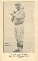 1917 Weil Baking Co. #196 Steve Yerkes Baseball Card