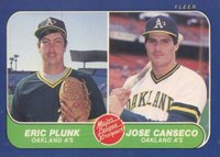 1986 Fleer #649 Major League Prospects Oakland A's Baseball Card