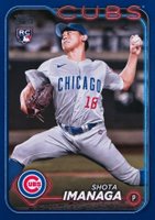 2024 Topps #442 Shota Imanaga Royal Blue Baseball Card