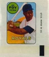 1969 Topps Decals # Joe Foy Baseball Card