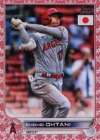 2022 Topps Japan Edition #1 Shohei Ohtani Cherry Blossoms Baseball Card