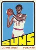 1972 Topps #119 Lamar Green Basketball Card