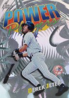 2000 Topps Power Players #P20 Derek Jeter Baseball Card