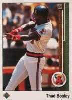 1989 Upper Deck #591 Thad Bosley Baseball Card