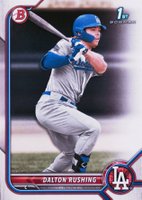 2022 Bowman Draft #BD84 Dalton Rushing Baseball Card