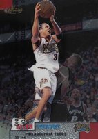 1999 Finest #78 Allen Iverson w/Coating Basketball Card