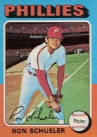 1975 Topps Mini #292 Ron Schueler Baseball Card