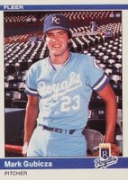 1984 Fleer Update #U-46 Mark Gubicza Baseball Card