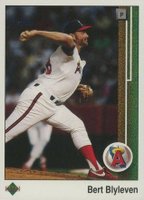 1989 Upper Deck #712 Bert Blyleven Baseball Card