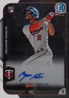 2015 Bowman Chrome Autograph Rookies #BB Byron Buxton Baseball Card