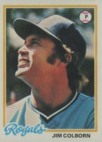 1978 Topps #129 Jim Colborn Baseball Card
