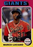 2024 Topps Heritage #391 Marco Luciano Image Variation Baseball Card