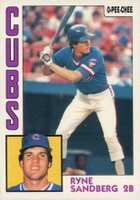 1984 O-Pee-Chee #64 Ryne Sandberg Baseball Card