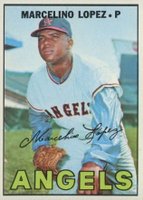 1967 Topps #513 Marcelino Lopez Baseball Card