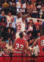 1998 Upper Deck MJx #16 Michael Jordan Red Basketball Card