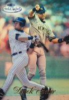 1998 Topps Gold Label Class 1 #7 Derek Jeter Black Label Baseball Card