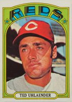 1972 Topps #614 Ted Uhlaender Baseball Card