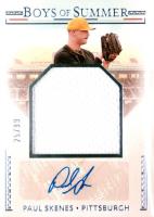2024 Panini Boys of Summer Jumbo Prospect Material Signatures #PS Paul Skenes Baseball Card