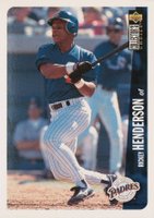 1996 Collector's Choice #783 Rickey Henderson Baseball Card