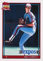 1991 Topps Tiffany #649 Bill Sampen Baseball Card