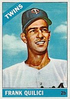 1966 Topps #207 Frank Quilici Baseball Card
