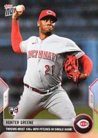 2022 Topps Now #61 Hunter Greene Baseball Card