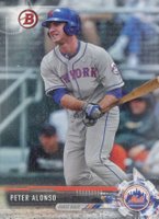2017 Bowman Draft #BD83 Peter Alonso Baseball Card