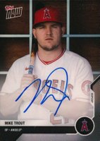 2020 Topps Now Road to Opening Day #OD167A Mike Trout Autograph Baseball Card