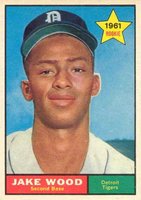 1961 Topps #514 Jake Wood Baseball Card
