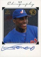 1998 SP Authentic Chirography #VG Vladimir Guerrero Baseball Card