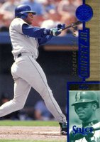 1997 Select #47 Ken Griffey Jr. Registered Gold Baseball Card