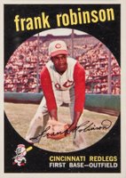 1959 Topps #435 Frank Robinson Baseball Card