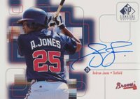 1999 SP Signature Autographs #AJ Andruw Jones Baseball Card